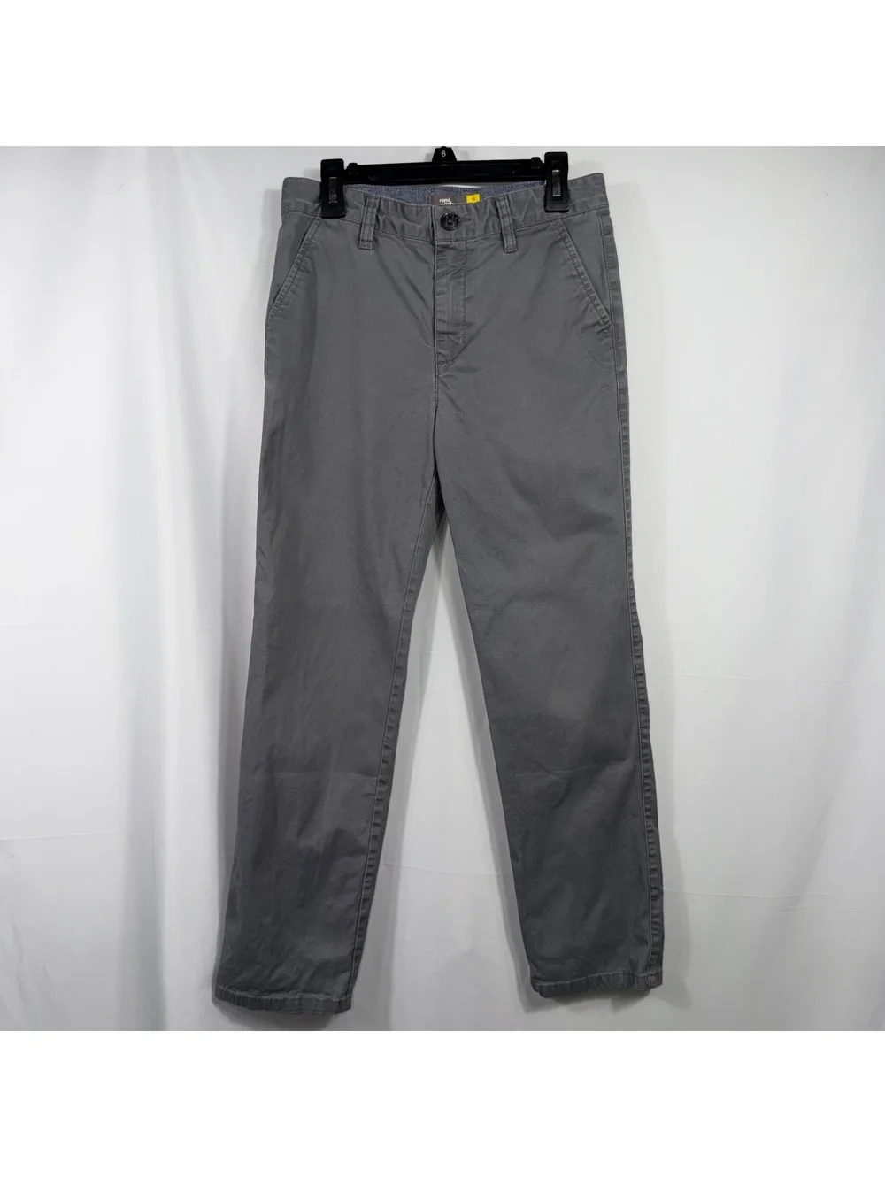 Rumi + Ryder Boys Size 12 Gray Chino Pants